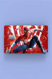 Spiderman Kırmızı Kredi Kartı Sticker Kaplama