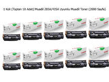 1 Koli (Toptan 10 Adet) Muadil 285A/435A Uyumlu Muadil Toner (2000 Sayfa) 