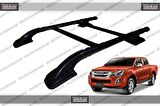 TOYOTA HILUX TAVAN ÇITASI (2006-2015) PORT BAGAJ SİYAH (ARA ATKILI)