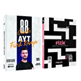Özcan Aykın 2025 AYT 88 Günde Fizik Kampı ve Marka Soru Bankası Seti 2 Kitap