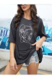Unisex Girl Baskılı Tshirt