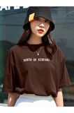 Unisex North Yazılı Tshirt