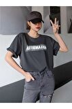 Unisex Affırmation Yazılı Tshirt