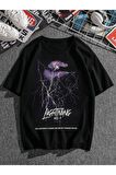 Unisex Lightning Yazılı Tshirt