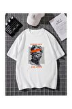 Unisex Creative Yazılı Tshirt