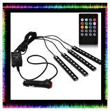 Müziğe Sese Duyarlı Ayak Altı Led Kumandalı RGB Ayak Aydınlatması 8 Renk 12V