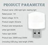 Usb Led Mini Lamba, Gece Aydınlatma - Laptop Klavye Aydınlatma - Gece Lamba usbminilamba