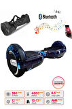 Elektrikli Kaykay Scooter Akıllı Denge Hoverboard + HoverKart + Çanta FULL LEDLİ EXTREM PAKET D12