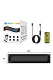Led Matrix Panel Cama Yapışan Telefon Kontrollü Led Ekran Panel Büyük Boy 16 x 144