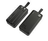 30.000 mAh Powerbank 22.5W Hızlı Şarj Destekli Dijital Ekran Göstergeli