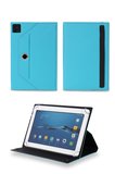 Velvoria Huawei Matepad Se 11" Tablet Uyumlu Standlı Üniversal Kapaklı Turkuaz Tablet Kılıfı
