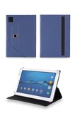 Velvoria Kawai Freeman Free-115 - 10.1" Tablet Uyumlu Standlı Üniversal Kapaklı Lacivert Tablet Kılıfı