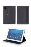 Velvoria Sony Xperia Z SGP312 10.1" Tablet Uyumlu Standlı Üniversal Kapaklı Siyah Tablet Kılıfı