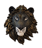 AROSE ASLAN DUVAR DEKORU   SİYAH RENK