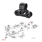 LEOPARTS Honda Cıvıc Egzoz Takozu Arka 2006-2011 18215-SNA-A31