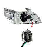 LEOPARTS Chevrolet Aveo Hatchback Far Lambası Sol 2008-2010 96650754