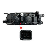 LEOPARTS Mazda 626 Far Lambası Sağ 1998-2000 GE8K-51-030D