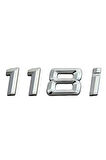 Bmw E81 E87 F20 F21 118i Tip Bagaj Yazısı