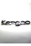 Renault Uyumlu Kangoo 1-2 Bagaj Yazısı 2009 Öncesi165mm-30mm