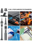 Lf-6122 4'ü 1 Arada Çantalı Araç İçi Süpürge El Süpürgesi 16000PA Güçlü Çekim Fırçasız Motor