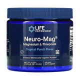 Life Extension Neuro Mag Magnesium L-Threonate Tropical Punch 93.35 g - Hafıza desteği