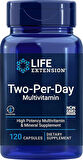 Life Extension Two-Per-Day Multivitamin 120 Capsules