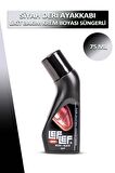 Bağcık + Nuri Leflef Deri Likit Ayakkabı Bakım Boyası Süngerli 75 ML Set