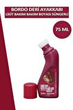 Bağcık + Nuri Leflef Deri Likit Ayakkabı Bakım Boyası Süngerli 75 ML Set
