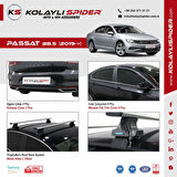VW Passat B8.5 Kapı Eşiği 4 Prç Krom 2019 ve Sonrası