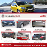 Ford Focus 3 SD Cam Çıtası 8 Prç. Krom 2011-2014