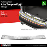 S-Dizayn Dacia Duster Krom Arka Tampon Eşiği 2018-2023