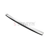 S-Dizayn Fiat 500 Krom Arka Tampon Eşiği 2007-2012