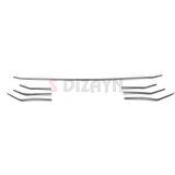 S-Dizayn Renault Megane 4 Krom Ön Tampon Çıtası 7 Prç. 2016-2020