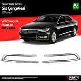 S-Dizayn VW Passat B8 Krom Sis Farı Çerçevesi 2 Parça 2015-2019