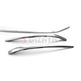 S-Dizayn VW Passat B8.5 Krom Ön Tampon Alt Çıtası 3 Parça 2019-2023