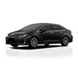 S-Dizayn Toyota Corolla Krom Cam Çıtası 8 Prç. 2019 Üzeri