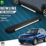 S-Dizayn VW Tiguan NewLine Aluminyum Yan Basamak 173 Cm 2007-2015 A+ Kalite