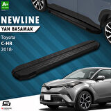 S-Dizayn Toyota C-HR NewLine Siyah Yan Basamak 173 Cm 2018-2023 A+ Kalite