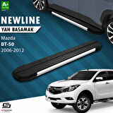 S-Dizayn Mazda BT-50 Pick-Up NewLine Krom Yan Basamak 193 Cm 2006-2012 A+ Kalite