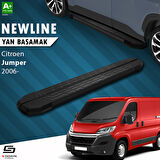 S-Dizayn Citroen Jumper 3 Orta Şase NewLine Siyah Yan Basamak 253 Cm 2006-2022 A+ Kalite