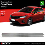 S-Dizayn Honda City Krom Cam Çıtası 4 Prç. 2020 Üzeri