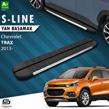 S-Dizayn Chevrolet Trax S-Line Krom Yan Basamak 163 Cm 2013-2022 A+ Kalite