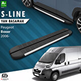 S-Dizayn Peugeot Boxer 3 Kısa Şase S-Line Aluminyum Yan Basamak 203 Cm 2006 Üzeri A+ Kalite