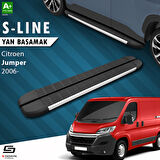 S-Dizayn Citroen Jumper 3 Kısa Şase S-Line Aluminyum Yan Basamak 203 Cm 2006-2022 A+ Kalite