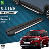 S-Dizayn Renault Kangoo 3 S-Line Aluminyum Yan Basamak 193 Cm 2021 Üzeri A+ Kalite