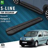 S-Dizayn Renault Kangoo 2 S-Line Siyah Yan Basamak 193 Cm 2008-2020 A+ Kalite