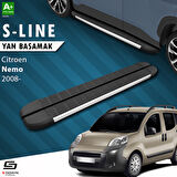 S-Dizayn Citroen Nemo S-Line Aluminyum Yan Basamak 173 Cm 2008-2017 A+ Kalite