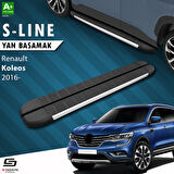 S-Dizayn Renault Koleos 2 S-Line Aluminyum Yan Basamak 163 Cm 2016 Üzeri A+ Kalite