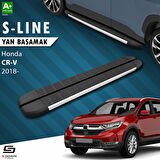 S-Dizayn Honda CR-V 5 S-Line Aluminyum Yan Basamak 173 Cm 2018-2023 A+ Kalite