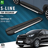 S-Dizayn Kia Sportage 4 S-Line Aluminyum Yan Basamak 173 Cm 2016-2021 A+ Kalite